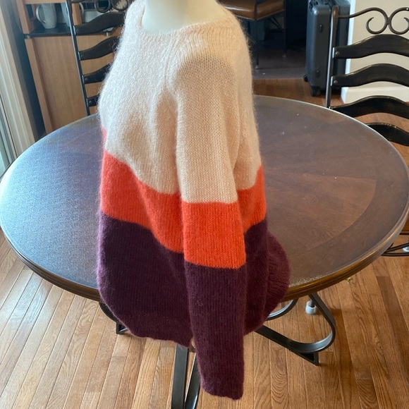 NEEDLE By Anthropologie Louise Mohair Merino Wool Sweater Women's Size large - Picture 4 of 11